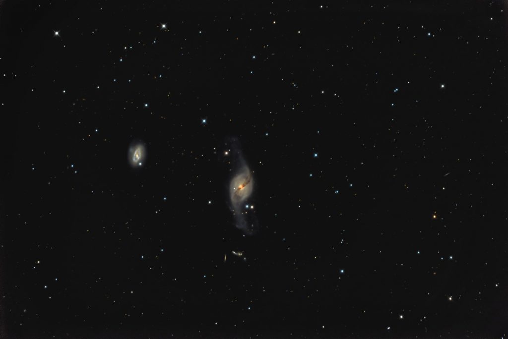 NGC3718, NGC3729, Hickson56. 16" RC, Nikon D800. 
